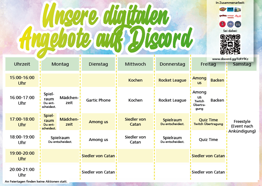 DISCORD Plan ab Mai