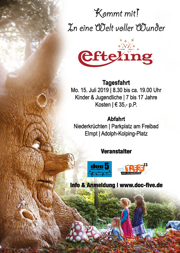 Plakat Efteling 07.2019