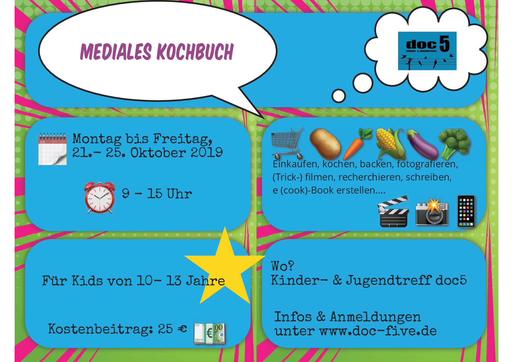 Flyer Kochbuch