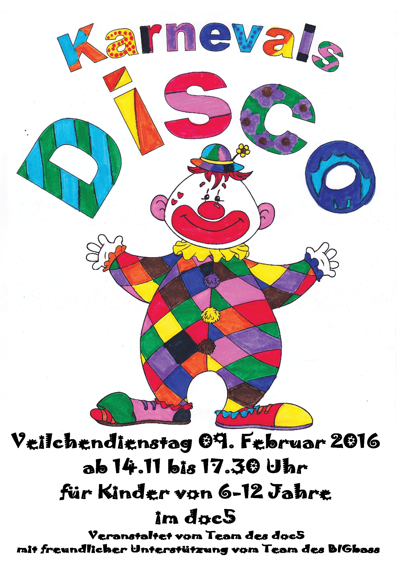 Karnevals Disco 2016