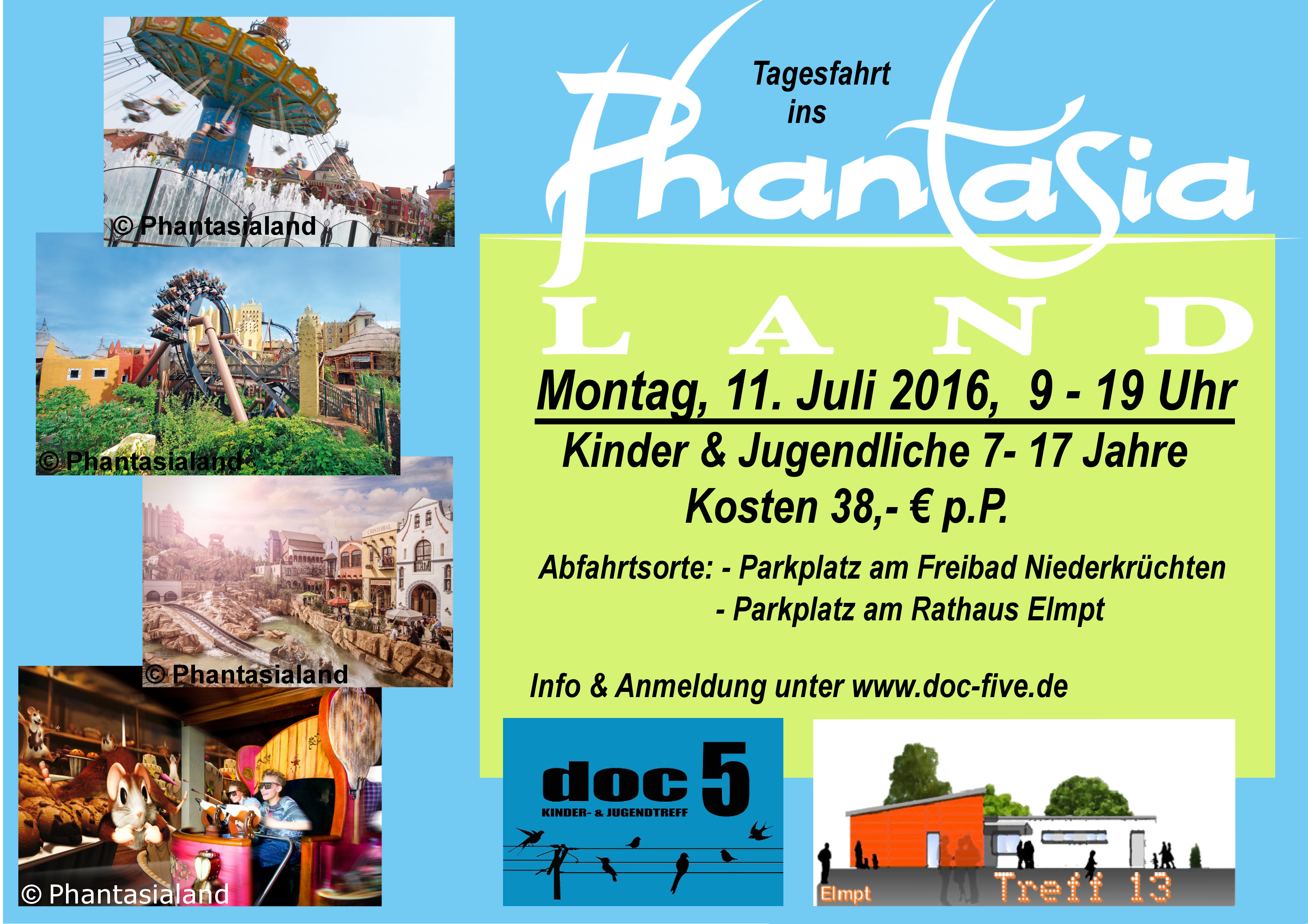 Tagesfahrt ins Phantasialand