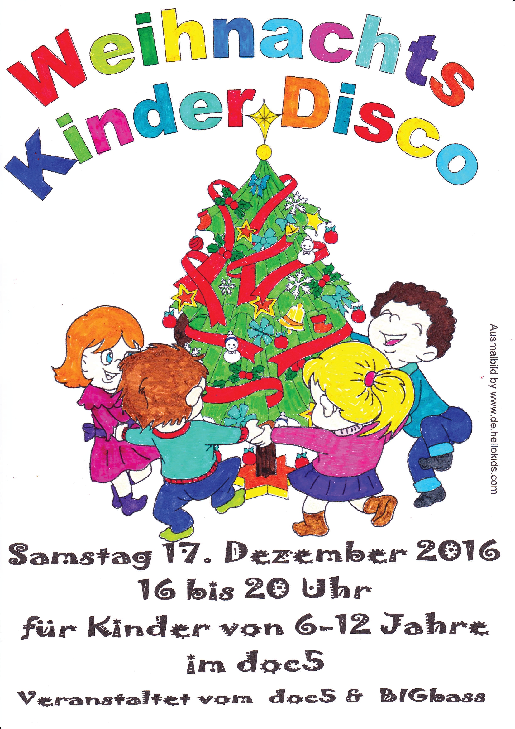 Weihnachts - Kinder - Disco 2016