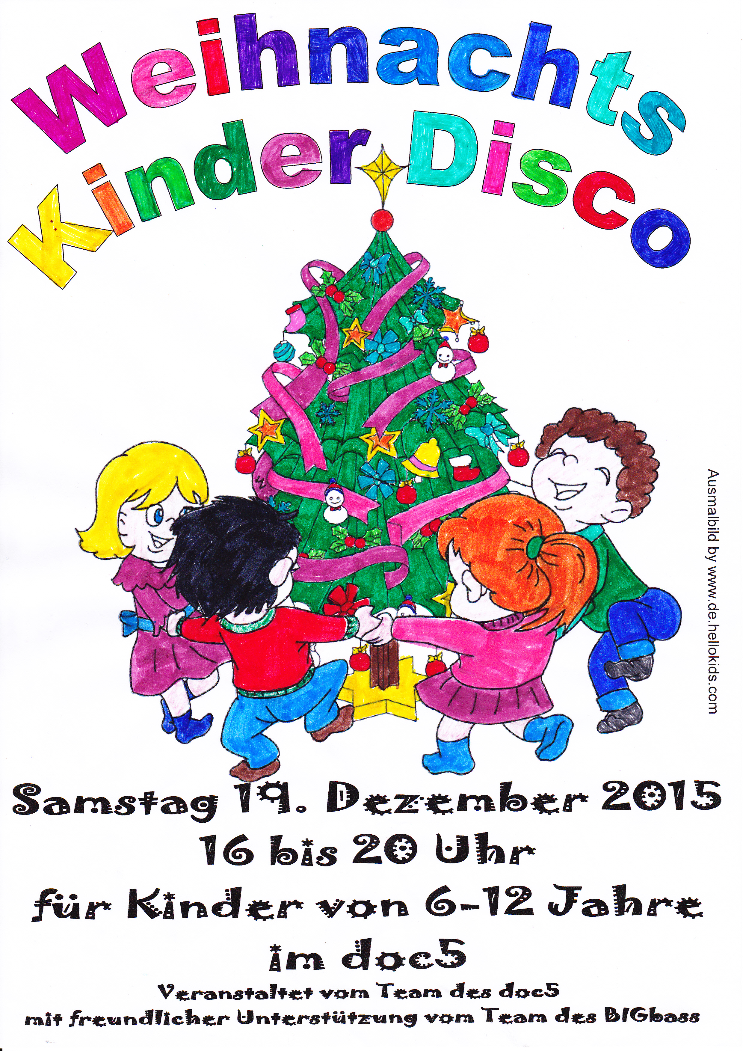 Weihnachts - Kinder - Disco 2015