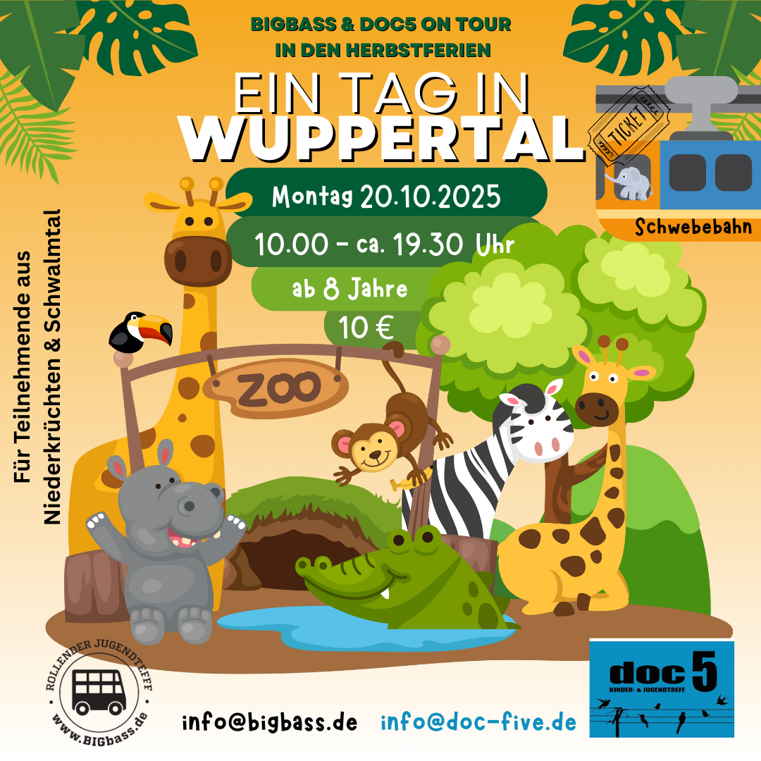 Wuppertal Herbstferien 2025